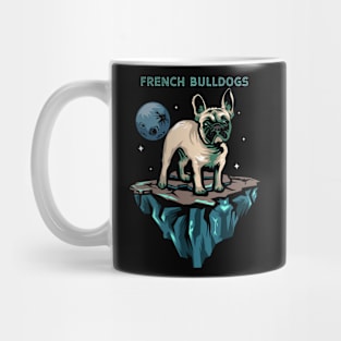 French Bulldogs in space Mug